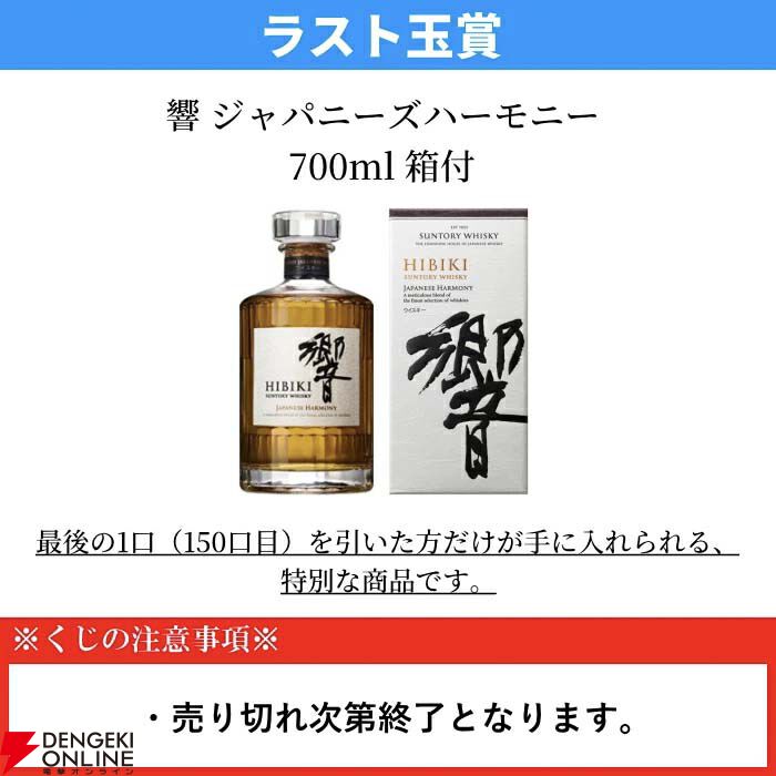 ラスト1口は響JH確定。5,500円で山崎NV、白州NVも狙える『ウイスキー