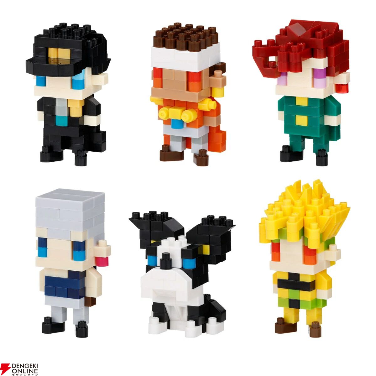 ジョジョ3部】承太郎、花京院、ポルナレフ、ディオが極小の『ナノ