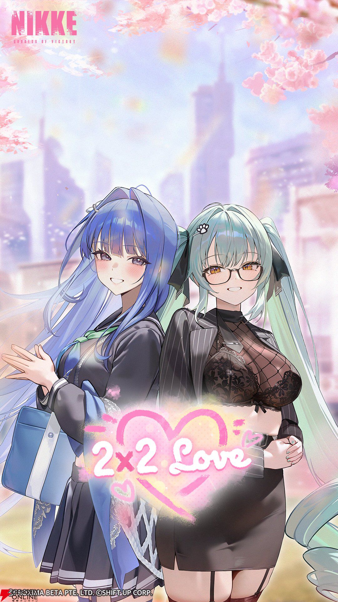 NIKKE』新イベント《2X2 LOVE》予告公開。M.M.R.附属高校を舞台に