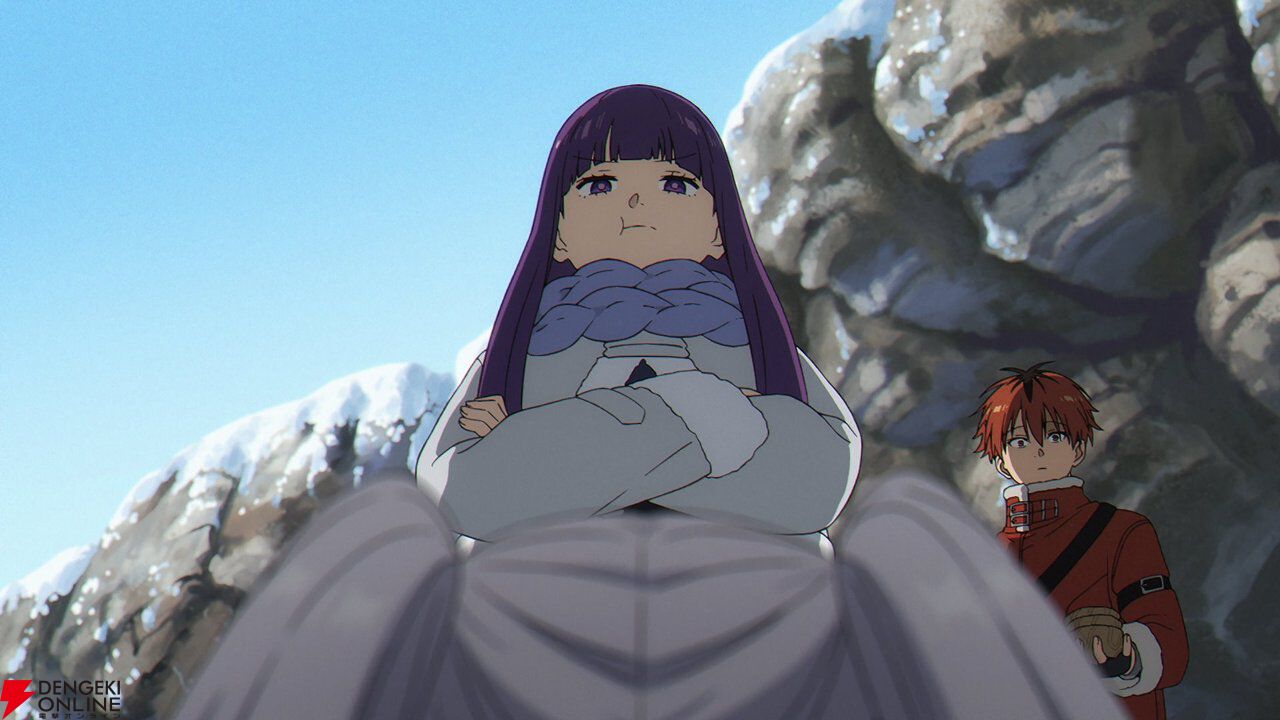 アニメ『葬送のフリーレン』2期最終回の舞台はトーア大渓谷とシュマール雪原。フェルンのぷく顔やヒンメル一行のシーンも