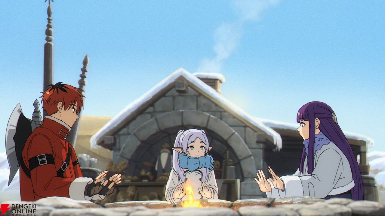 アニメ『葬送のフリーレン』2期最終回の舞台はトーア大渓谷とシュマール雪原。フェルンのぷく顔やヒンメル一行のシーンも