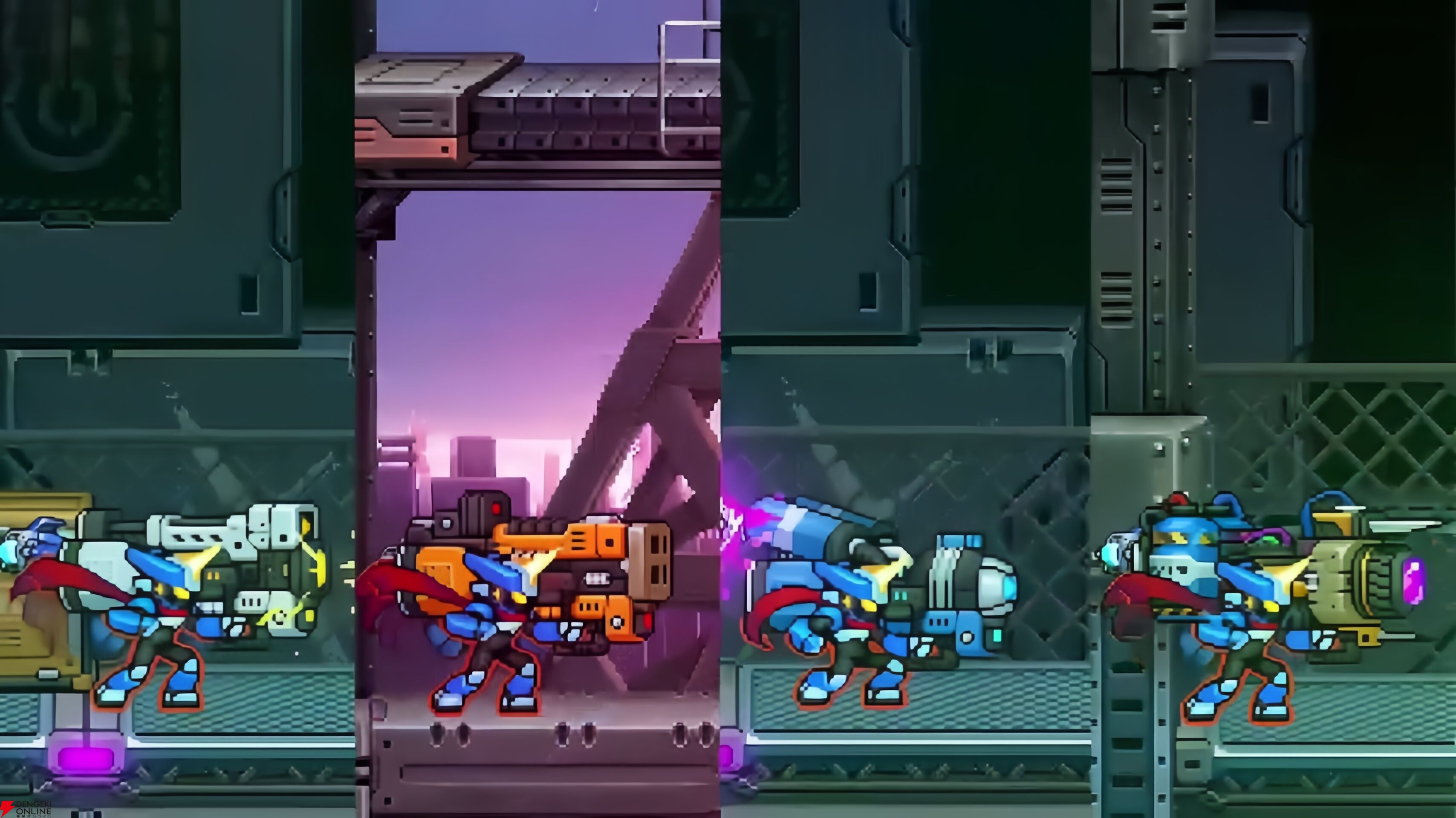 編集中 2D横スクロールとローグライクを融合進化した宇宙冒険アクション『超