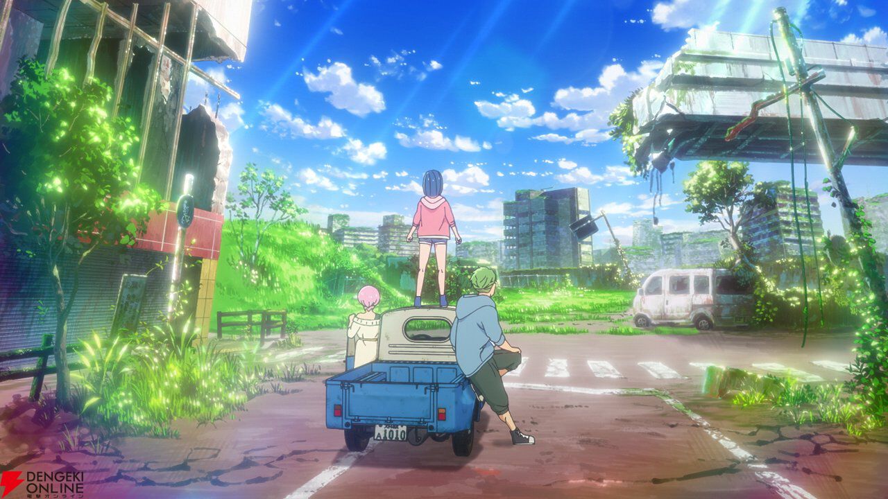アニメ『#ゾンビさがしてます』10月放送開始。根本京里、Lynn、宮田俊哉ら主演声優がゾンビと戦うならどんな武器？