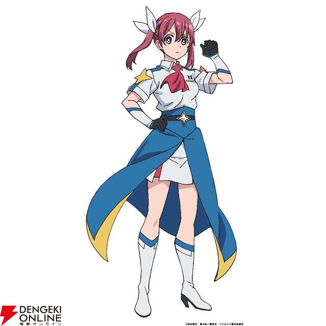 アニメ『株式会社マジルミエ』2期キービジュアルは夜のビル群を背にした1枚に。凛々しく描かれた桜木カナら魔法少女が印象的