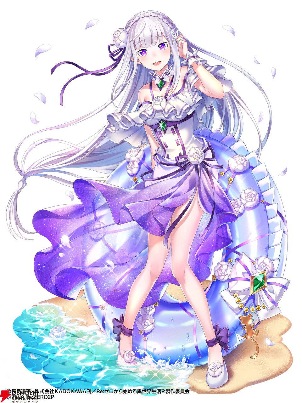 白猫プロジェクト』×『リゼロ』コラボが再び開催。エミリア、レム