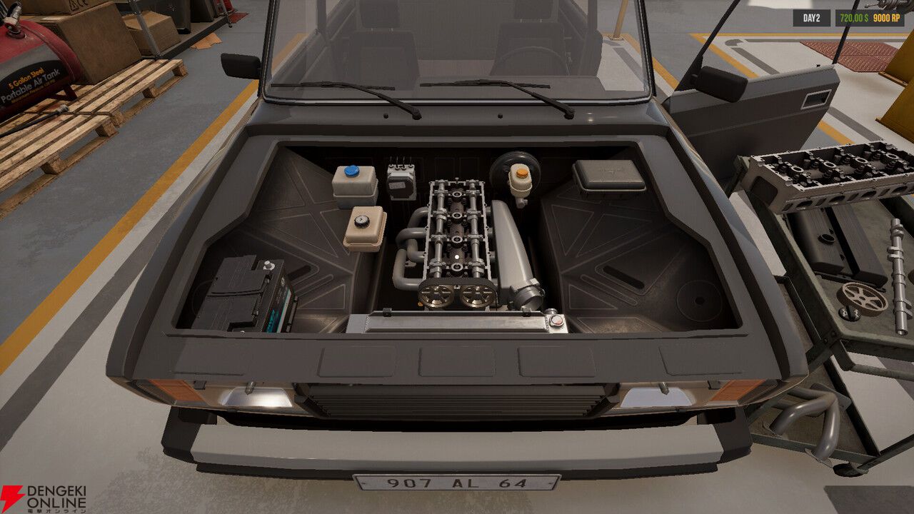 自動車整備工場で働かない？ マルチ協力型整備シミュレーション『やれ！整備工場ブラザーズ』に日本語が実装