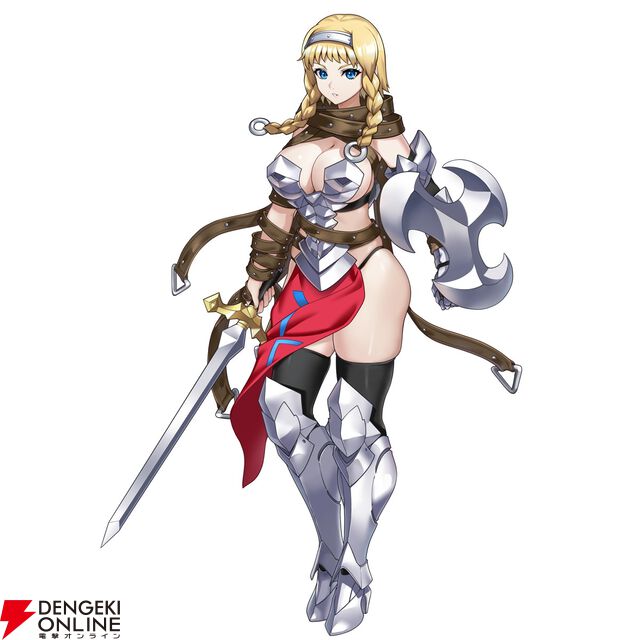 『クイーンズブレイド リビルド』2026年夏配信。キャラの声優は川澄綾子、能登麻美子、伊藤かな恵らが担当