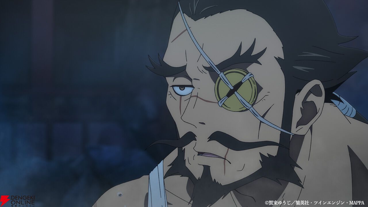 アニメ『地獄楽』2期最終回。皆殺しにしようと襲いかかる殊現ら追加上陸組。妻に会うため、画眉丸は新たな地獄に身を投じる