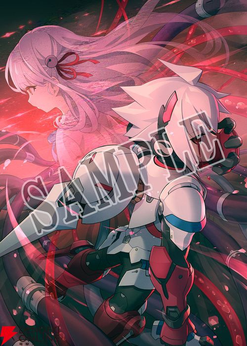 白き鋼鉄のX 1+2 デュアルコレクション』描き下ろし店舗別特典イラスト