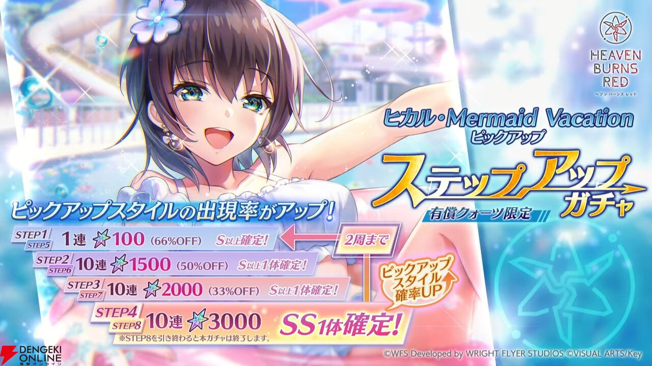 ヘブバン』1500日記念の新スタイルはイースター衣装の小笠原緋雨。EX