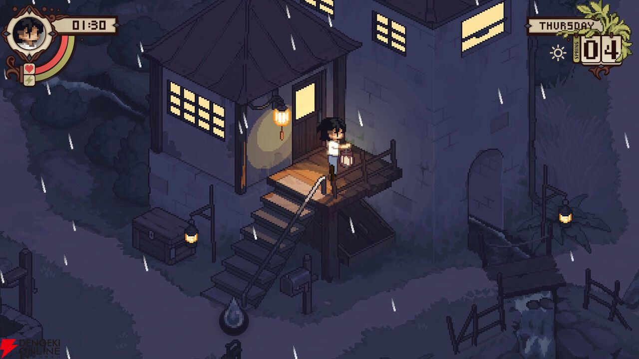 “血みどろ”農業シム『Grave Seasons』8/14発売。昼はほのぼの農業、夜は連続殺人犯を追う。日本語にも対応