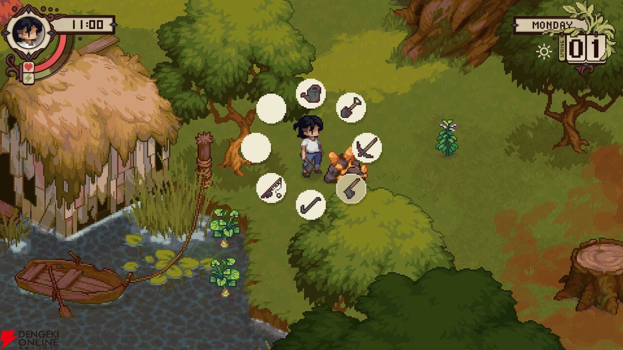 “血みどろ”農業シム『Grave Seasons』8/14発売。昼はほのぼの農業、夜は連続殺人犯を追う。日本語にも対応