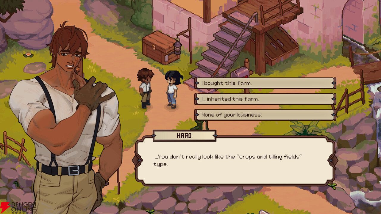 “血みどろ”農業シム『Grave Seasons』8/14発売。昼はほのぼの農業、夜は連続殺人犯を追う。日本語にも対応