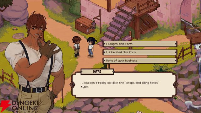 “血みどろ”農業シム『Grave Seasons』8/14発売。昼はほのぼの農業、夜は連続殺人犯を追う。日本語にも対応