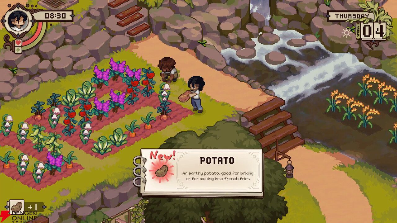 “血みどろ”農業シム『Grave Seasons』8/14発売。昼はほのぼの農業、夜は連続殺人犯を追う。日本語にも対応