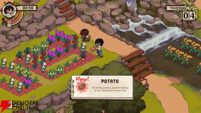 “血みどろ”農業シム『Grave Seasons』8/14発売。昼はほのぼの農業、夜は連続殺人犯を追う。日本語にも対応