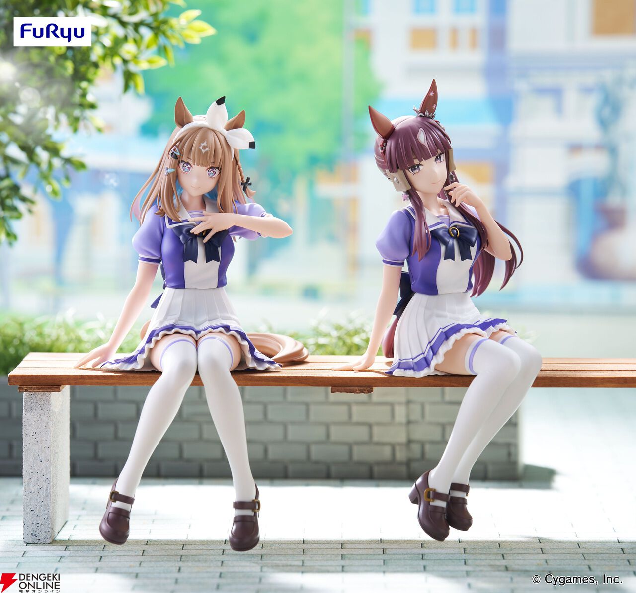 『ウマ娘』アーモンドアイとラッキーライラックがぬーストフィギュア化。11月から順次展開