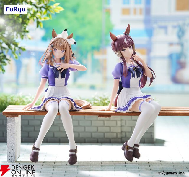 『ウマ娘』アーモンドアイとラッキーライラックがぬーストフィギュア化。11月から順次展開