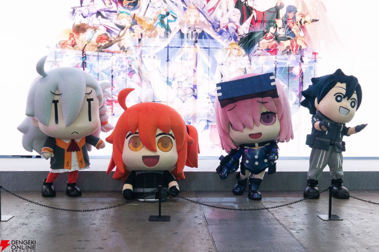 Fate/Grand Order（FGO）』ブースでやんちゃが過ぎるぐだ子たちに