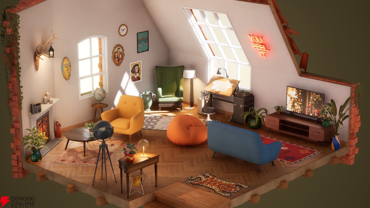 ゆったり空き家リノベーションゲーム『Hozy』がSteamで配信。今ならローンチセールで10%オフ