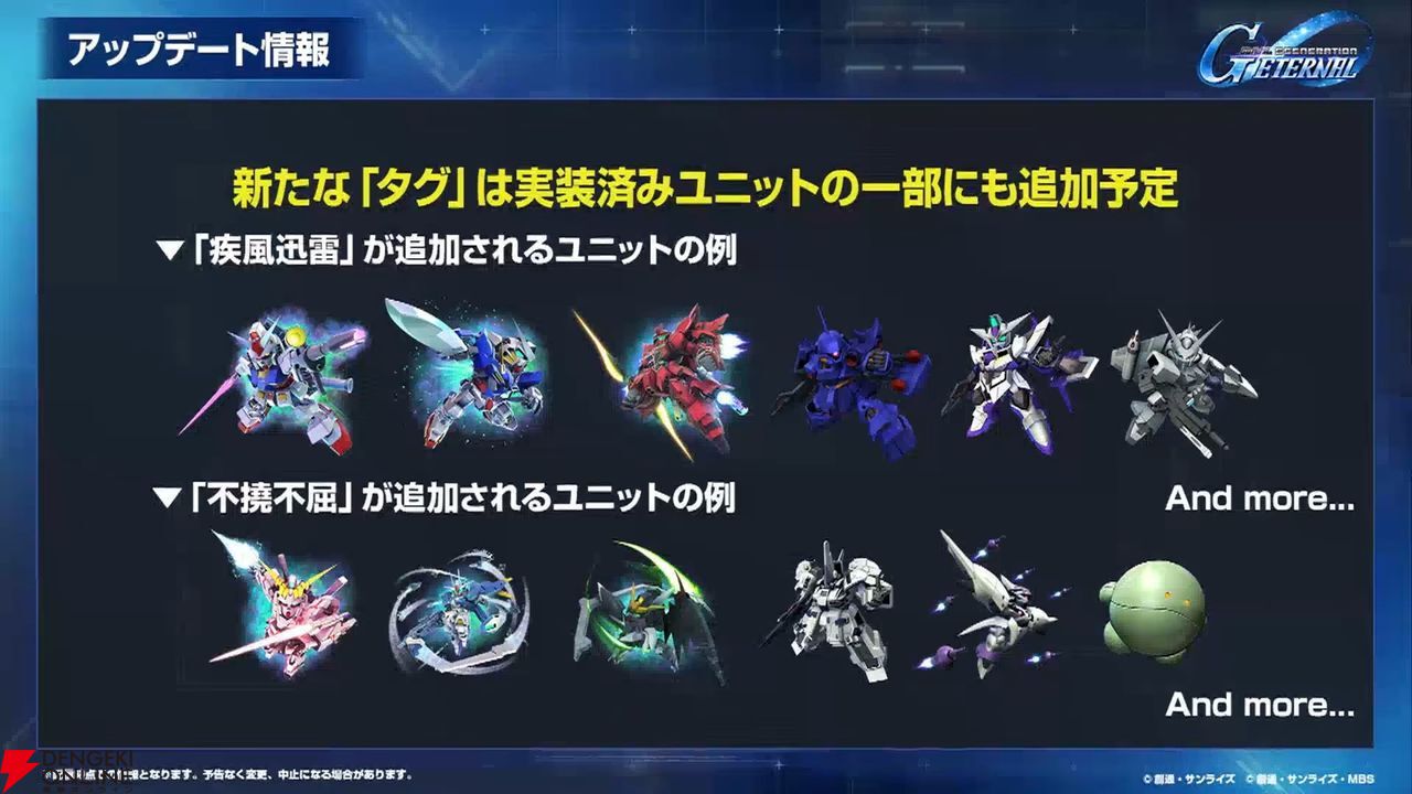 【Gジェネ】メインステージやガシャ追加だけじゃない！ 大量ダイヤも手に入る4/1開催のアップデート＆イベント内容を一挙紹介【プレイ日記#37】