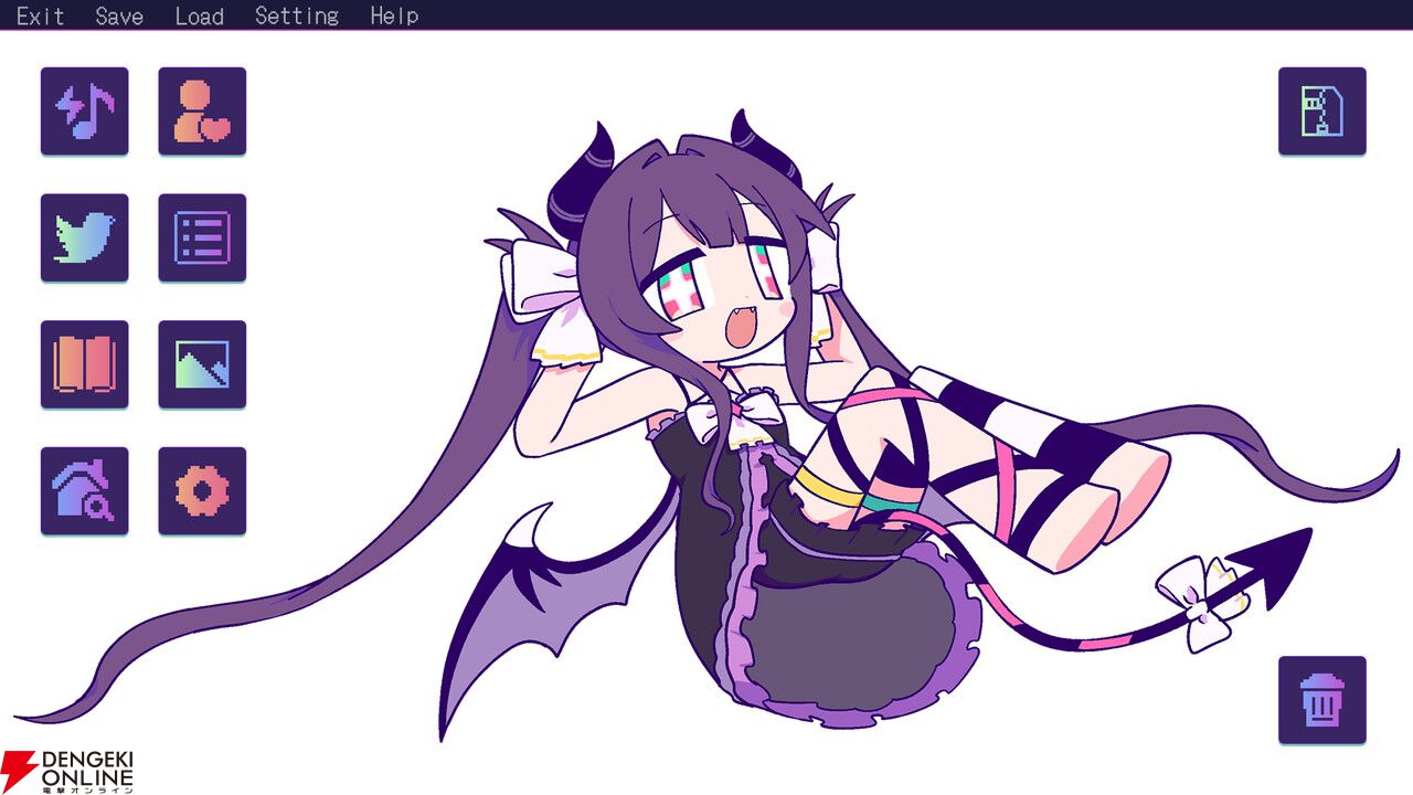 電波ソングリズムゲーム『ゆんゆん電波シンドローム』4/24Steamで発売決定。『true my heart』や『さくらんぼキッス』を収録