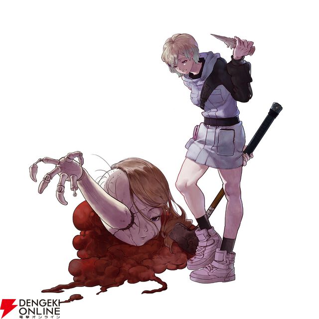 新作シューティング『食魂徒：Blue Pieta』主人公2人（声優：青山吉能、長谷川育美）や初の人間ボス（声優：鈴代紗弓）の情報が公開