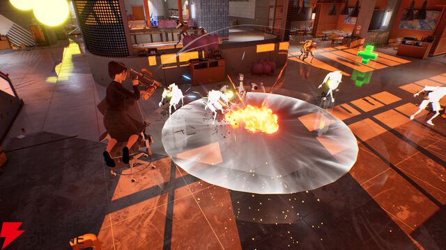 オフィスチェアに乗って暴れろ！ 会社員暴走アクション『Last Man Sitting』Steam配信開始