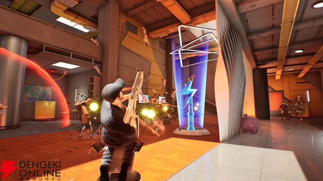 オフィスチェアに乗って暴れろ！ 会社員暴走アクション『Last Man Sitting』Steam配信開始