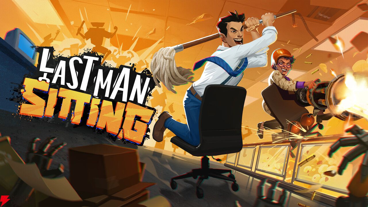 オフィスチェアに乗って暴れろ! 会社員暴走アクション『Last Man Sitting』Steam配信開始