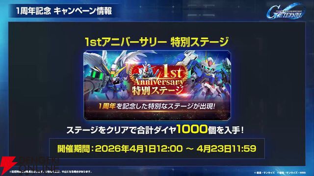 【Gジェネ】4/1開催のガシャ情報まとめ。ダブルオーライザーと刹那の性能に気になる要素が満載！ 新限定サポーターは新タグ“疾風迅雷”が対象【プレイ日記#39】