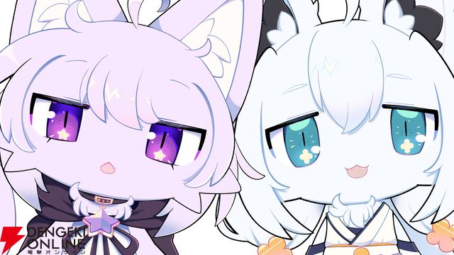 【ホロライブ】白上フブキさんと猫又おかゆさんがエイプリルフールに“ケモケモお披露目”。モフモフの姿に