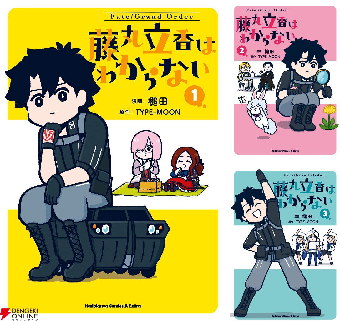 謎丸】漫画『FGO 藤丸立香はわからない』が最安110円。全巻2,167円で