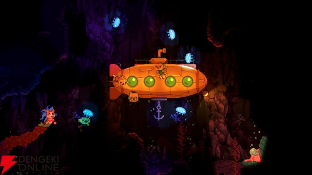 最大4人でわちゃわちゃ協力して深海のお宝を探すアクション『ソルティドッグ』発表。イヌダイバーが銛を手に探索