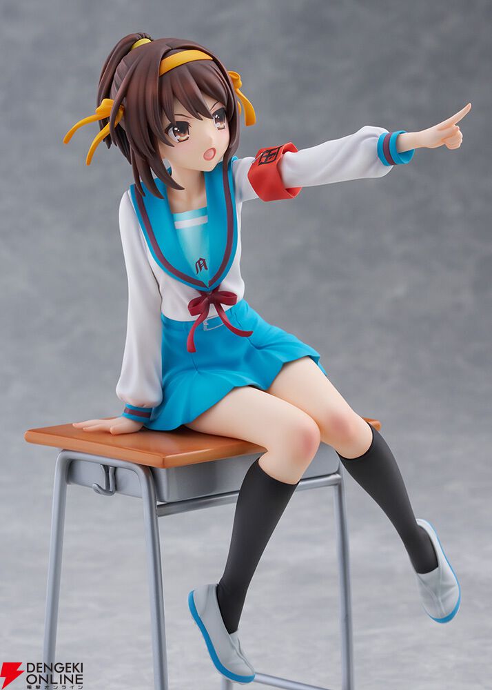 ま*る様 アニメキャラクター フィギュアセット美少女など50個以上 涼宮ハルヒの憂鬱』ハルヒのアニメ20周年記念ver.フィギュアが登場