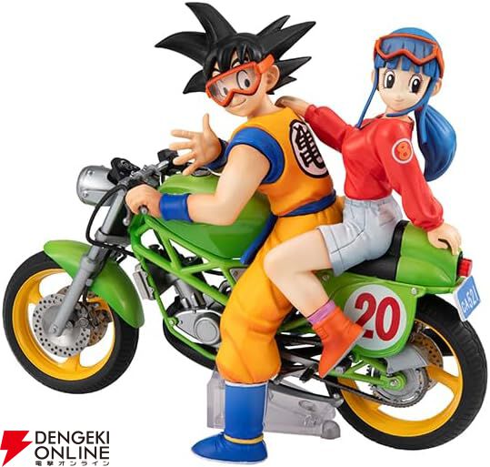 ドラゴンボール】青年時代の《悟空》と《チチ》が仲良くフィギュアに