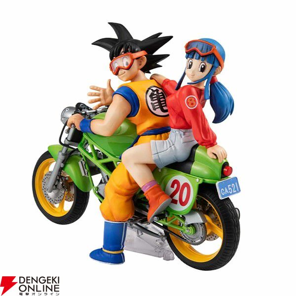 ドラゴンボール】青年時代の《悟空》と《チチ》が仲良くフィギュアに