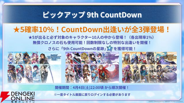 “アナデンまつり2026春”レポート。人気投票の結果発表や『アナザーエデン ビギンズ』のDLCなど新情報が盛りだくさん。9周年を迎えてもまだまだ『アナデン』はアツい