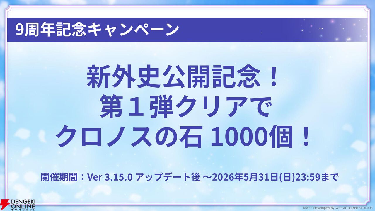 “アナデンまつり2026春”レポート。人気投票の結果発表や『アナザーエデン ビギンズ』のDLCなど新情報が盛りだくさん。9周年を迎えてもまだまだ『アナデン』はアツい