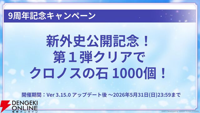 “アナデンまつり2026春”レポート。人気投票の結果発表や『アナザーエデン ビギンズ』のDLCなど新情報が盛りだくさん。9周年を迎えてもまだまだ『アナデン』はアツい
