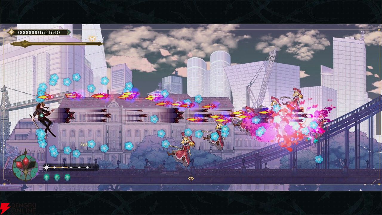 新作シューティング『食魂徒：Blue Pieta』新システム“カウンターボム”でピンチがチャンスに。ソウルコレクトはさらに進化