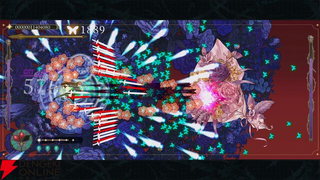 新作シューティング『食魂徒：Blue Pieta』新システム“カウンターボム”でピンチがチャンスに。ソウルコレクトはさらに進化