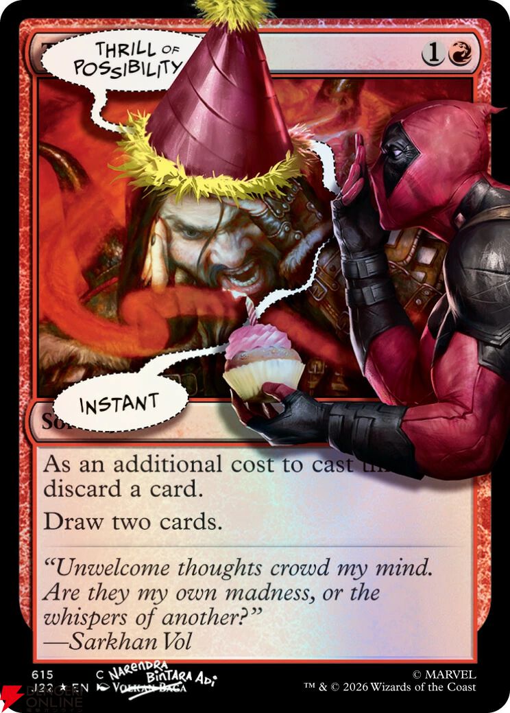 デッドプール】俺ちゃんが『MTG』に参戦！ 限定セット“Secret Lair”が