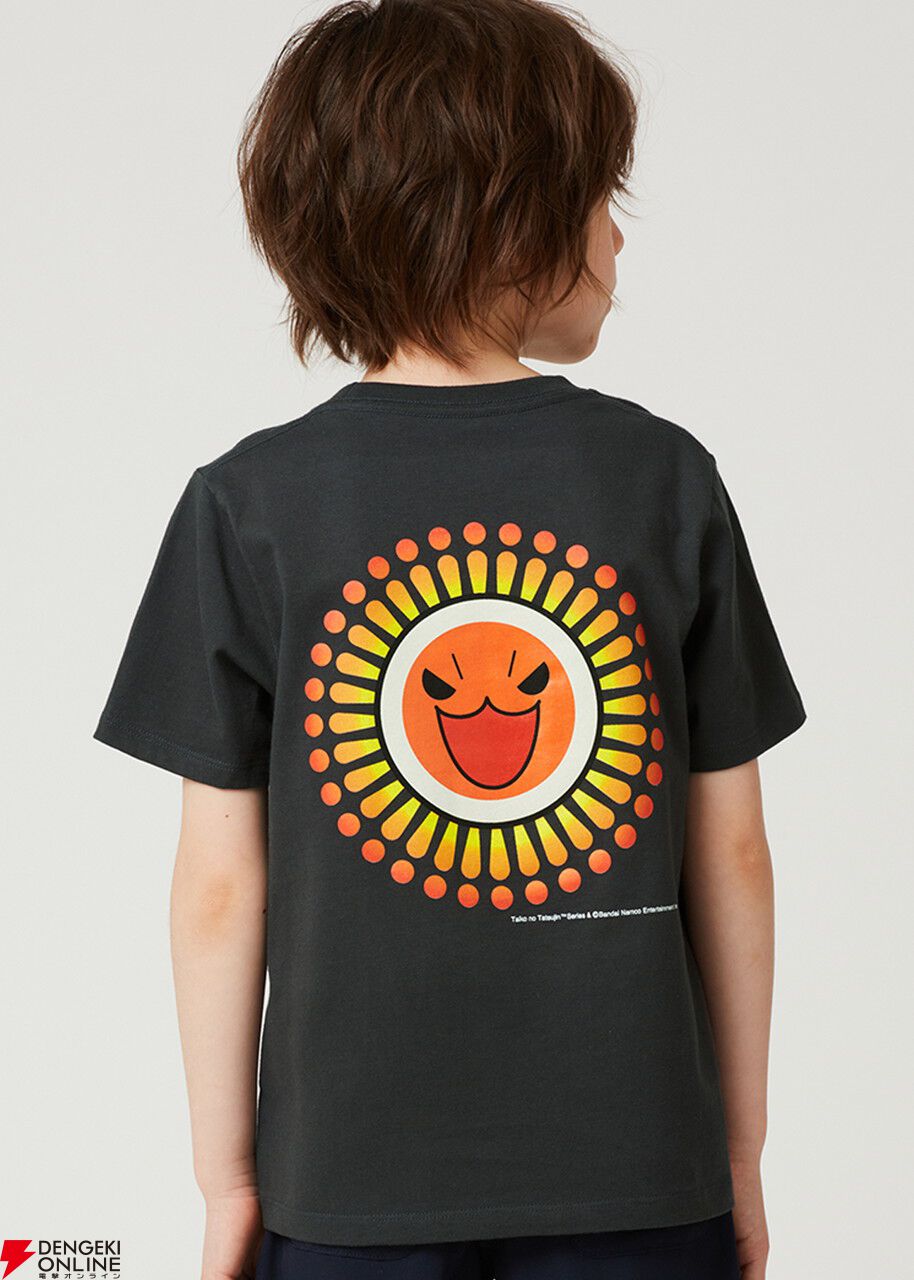 太鼓の達人』譜面デザインのTシャツや『塊魂』ビニール傘などが