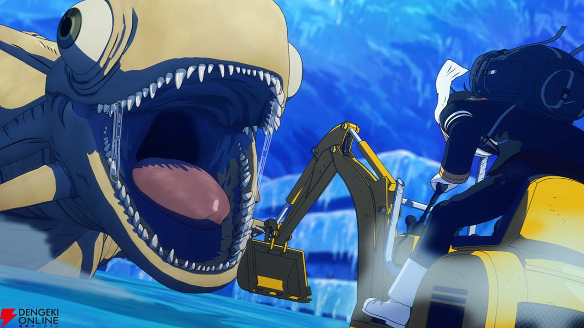 アニメ『スノウボールアース』凍結した地球、襲い来る銀河怪獣