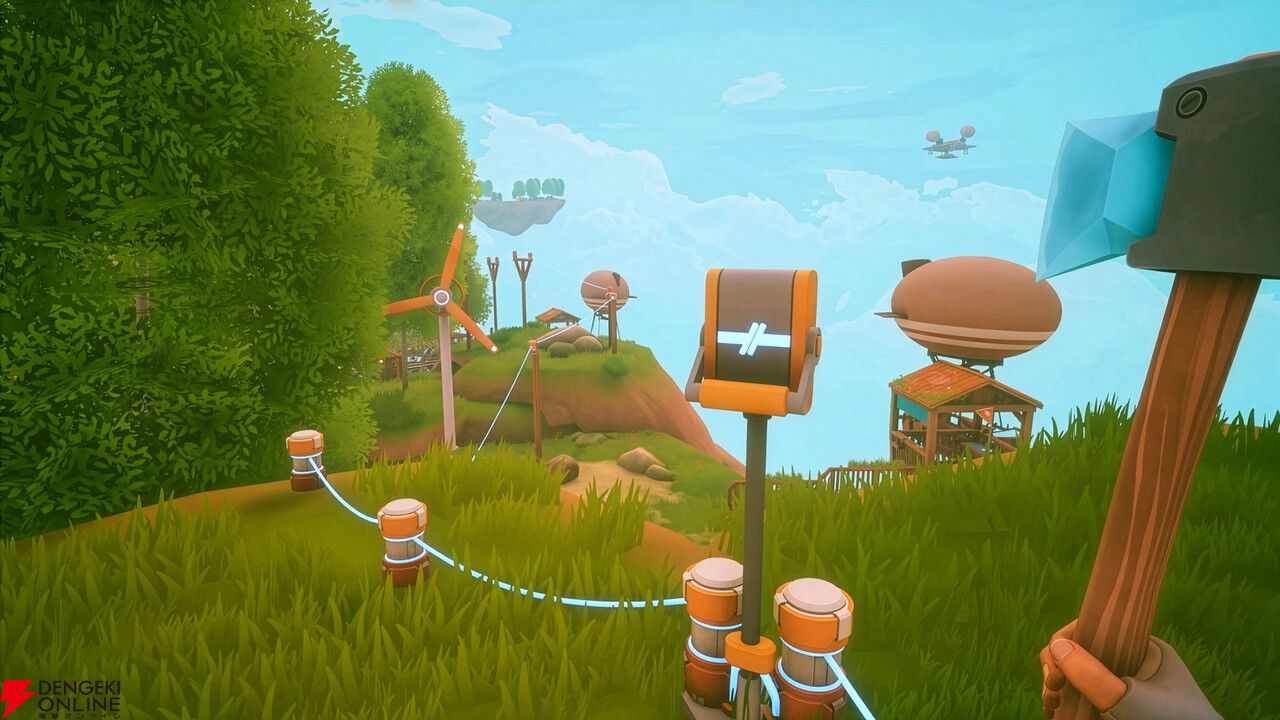 のんびりサバイバルクラフト『ソーラーパンク：天空の島』6/8に配信。再生可能エネルギーを活用して理想郷を作ろう