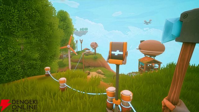 のんびりサバイバルクラフト『ソーラーパンク：天空の島』6/8に配信。再生可能エネルギーを活用して理想郷を作ろう