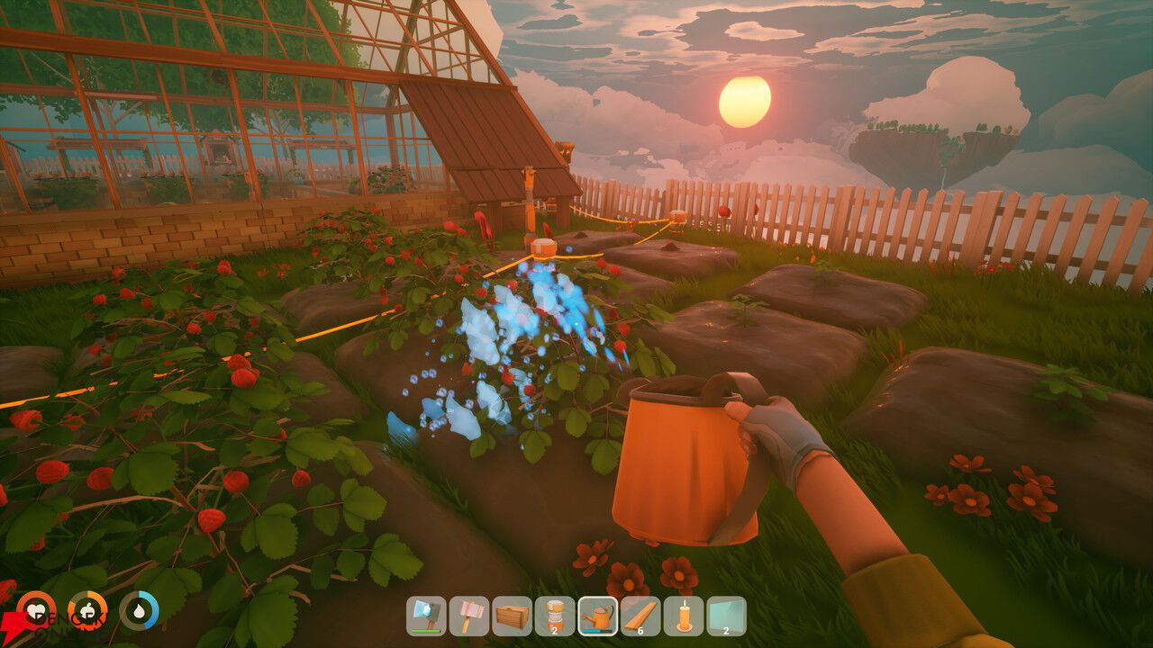 のんびりサバイバルクラフト『ソーラーパンク:天空の島』6/8に配信。再生可能エネルギーを活用して理想郷を作ろう