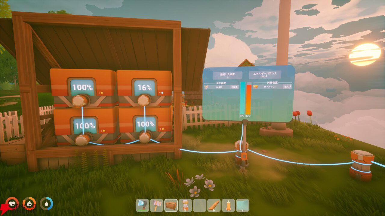 のんびりサバイバルクラフト『ソーラーパンク:天空の島』6/8に配信。再生可能エネルギーを活用して理想郷を作ろう