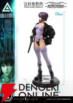 等身大フィギュア『ライフスケールマスターライン 攻殻機動隊 STAND ALONE COMPLEX 草薙 素子 ボーナス版』